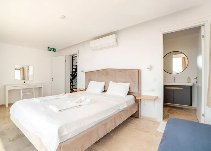 Luxury Seaview 2 Bedroom In Kalkan Tatil Evi *