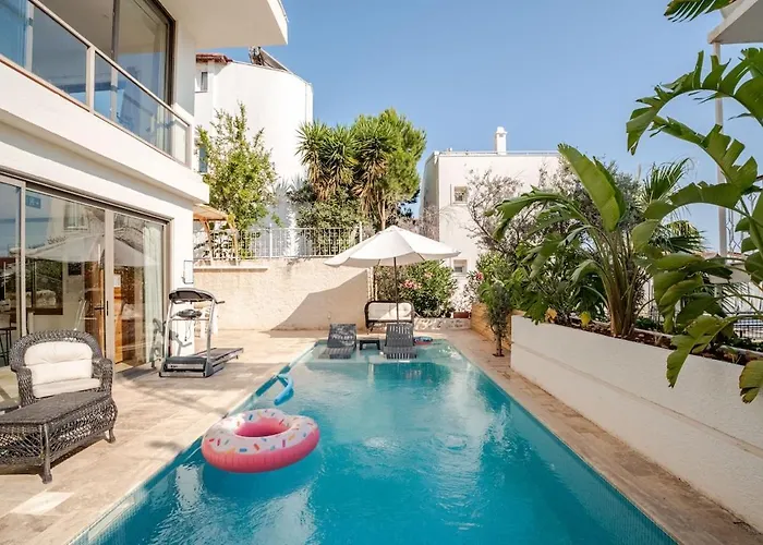 Luxury Seaview 2 Bedroom In Kalkan Tatil Evi