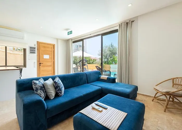 Luxury Seaview 2 Bedroom In Kalkan Tatil Evi Kaş