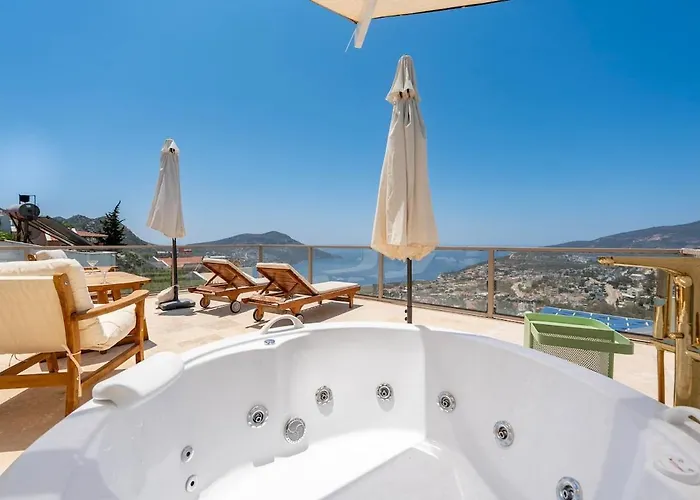 Luxury Seaview 2 Bedroom In Kalkan Kaş
