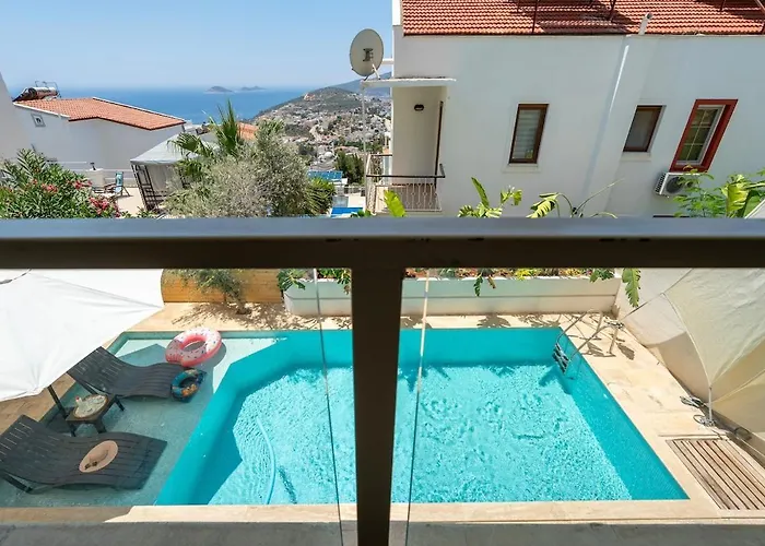 Luxury Seaview 2 Bedroom In Kalkan Kaş