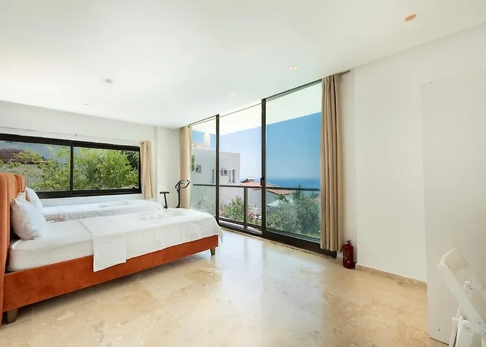 Luxury Seaview 2 Bedroom In Kalkan Holiday home Kas