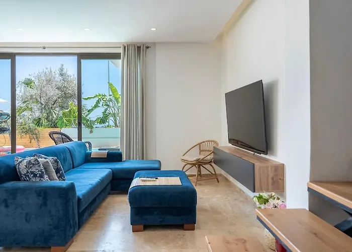 Luxury Seaview 2 Bedroom In Kalkan